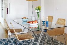 a simple yet stylish dining room design
