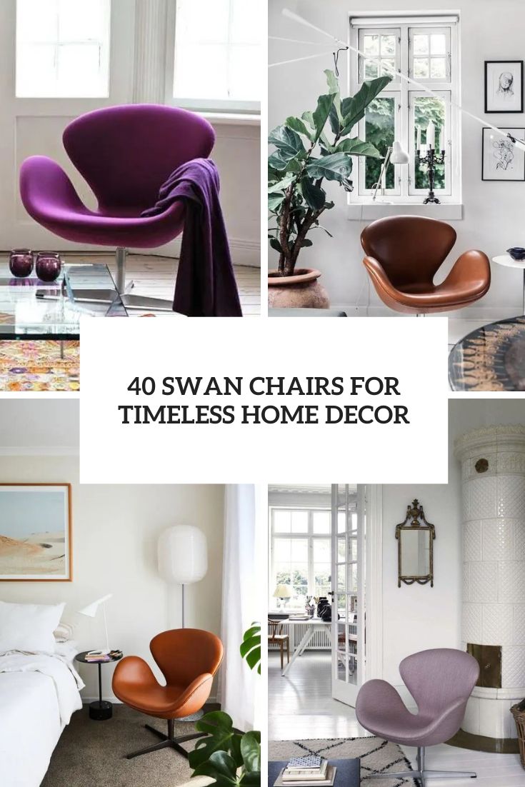 40 Swan Chairs For Timeless Home Decor