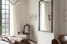 a stylish french-style bedroom
