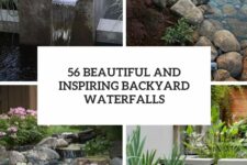 56 beautiful and inspiring backyard waterfalls cover