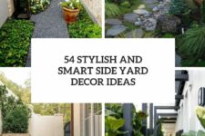 54 stylish and smart side yard decor ideas cover
