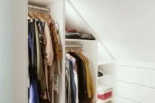 a minimalist closet