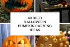 40 bold halloween pumpkin carving ideas cover