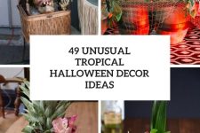 49 unusual tropical halloween decor ideas cover