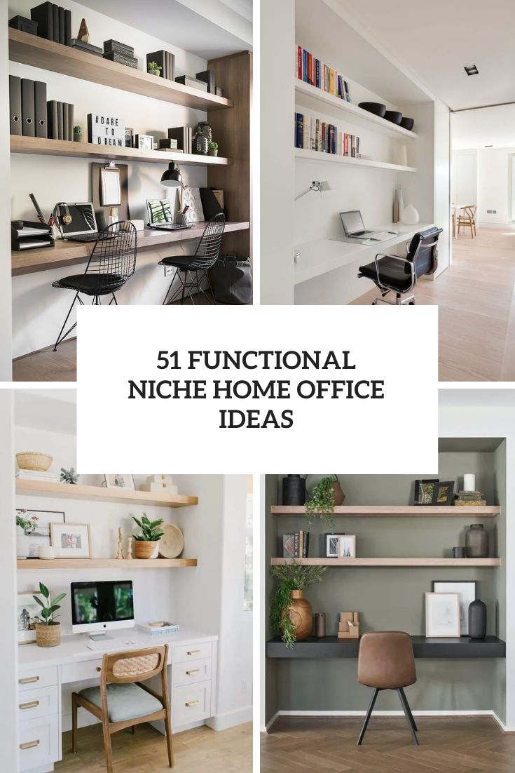51 Functional Niche Home Office Ideas