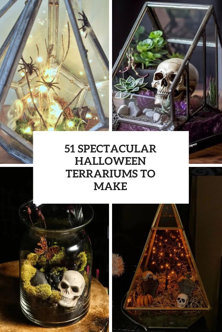 51 Spectacular Halloween Terrariums To Make