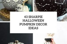 43 sharpie halloween pumpkin decor ideas cover