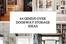 64 genius over doorway storage ideas cover