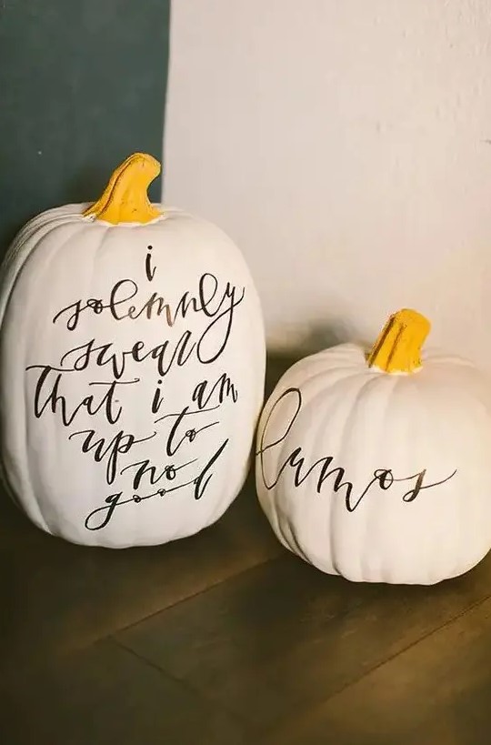 harry potter inspired halloween pumpkins