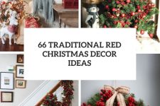 66 traditional red christmas decor ideas cover