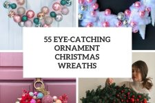 55 eye-catching ornament christmas wreaths cover
