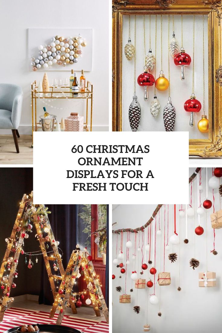 christmas ornament displays for a fresh touch cover