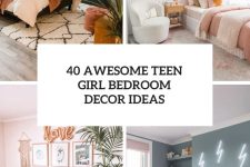 40 Awesome Teen Girl Bedroom Decor Ideas cover