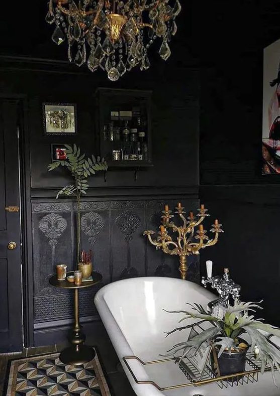 47 Sophisticated Gothic Home Decor Ideas - Shelterness