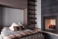 a cozy rustic bedroom design
