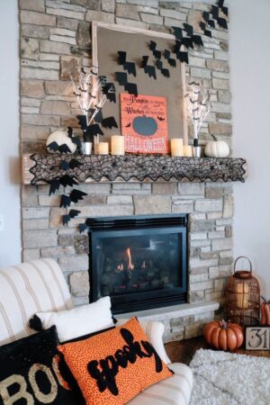 52 Non-Cheesy Black And Orange Halloween Decor Ideas - Shelterness