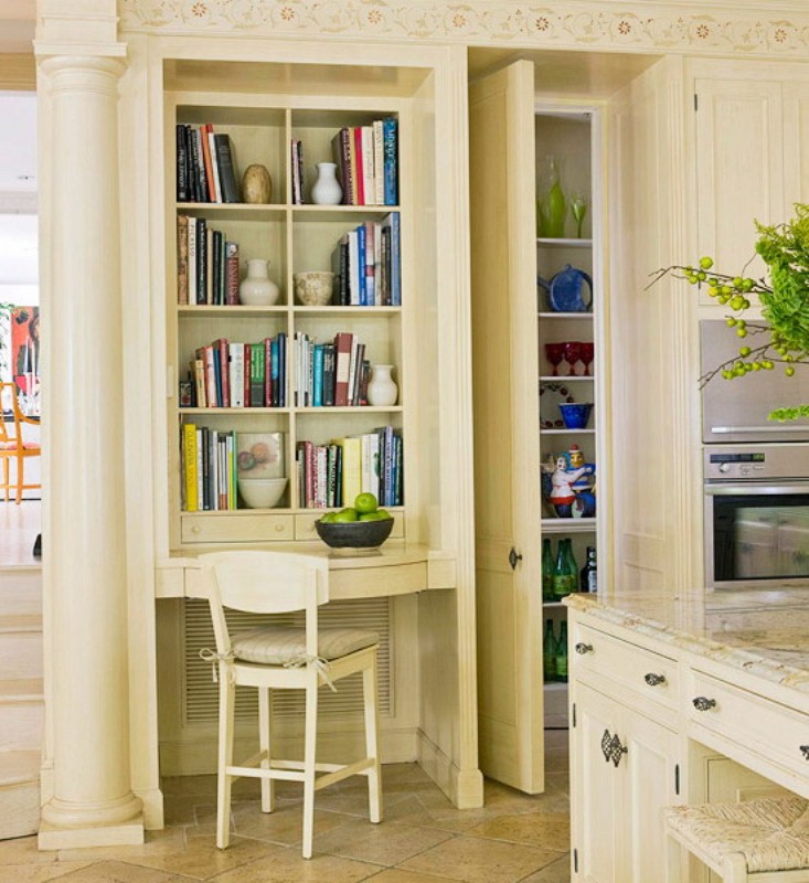 Cool Ideas To Place Shelves In Niches