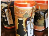 easy vintage Halloween candles