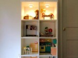 DIY Dollhouse Made Of A Simple Bookcase From IKEA
