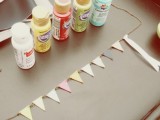 DIY Anthropologie Inspired Flag Bunting Necklace