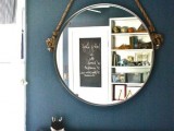 DIY Rope Mirror Of An IKEA Mirror
