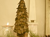Wood Chip Christmas Tree Tutorial