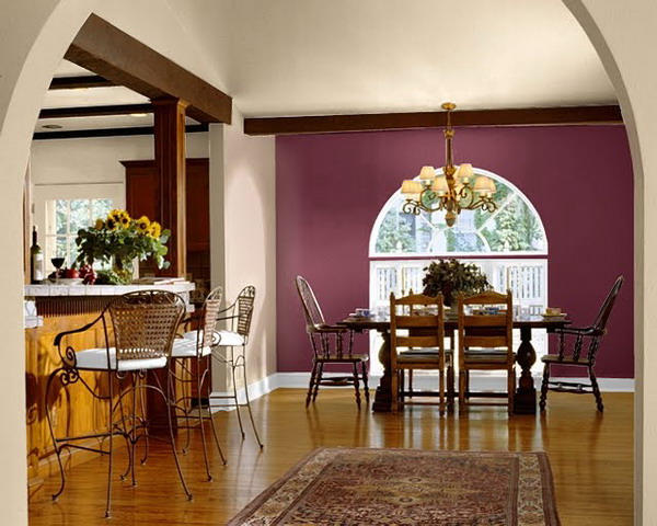 Burgundy Interior Designs