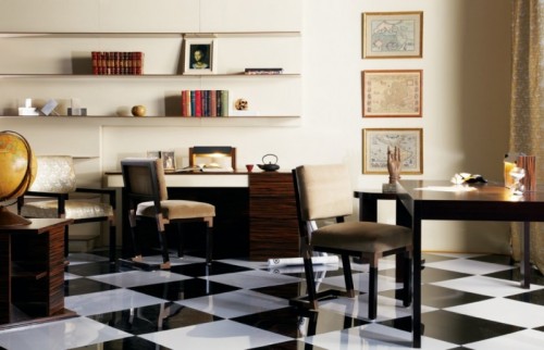 35 Cool Checkered Flooring Ideas