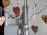 DIY Valentine Tree Centerpiece