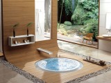 Oriental In Floor Bathtub