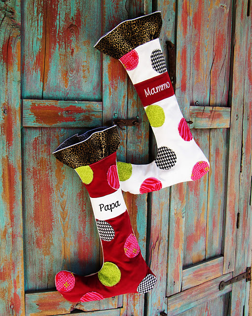 Whimsical Christmas Stocking