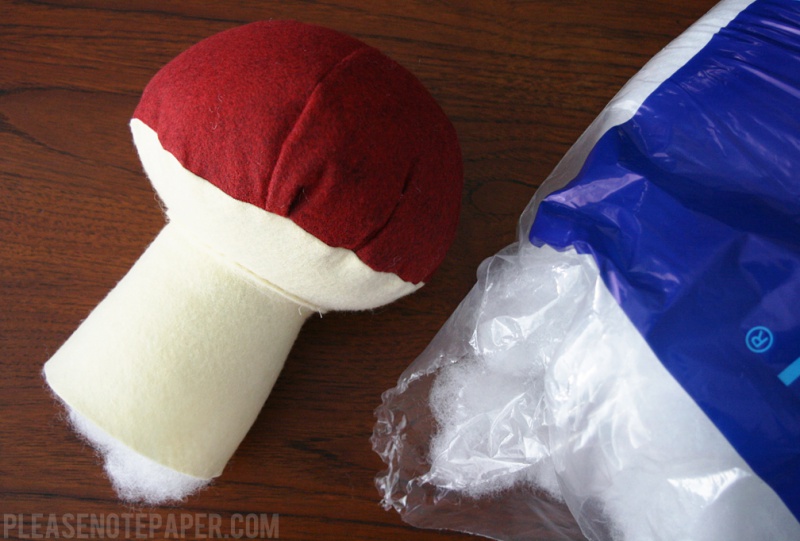 Picture Of adorable and soft diy plush toadstool  6
