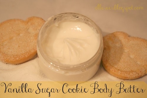 DIY vanilla sugar body butter (via ellesees)