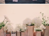 tin can vases without decor