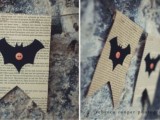vintage bat garland