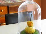 fall gourd centerpiece