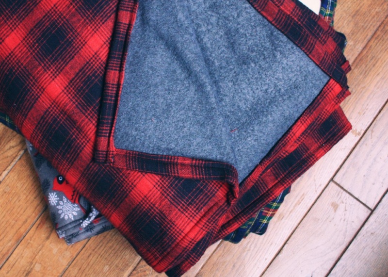 flannel throw