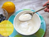 moisturizing Greek yogurt face mask