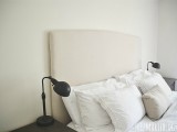 upholstered headboard with a video tutorial