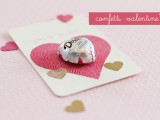 chocolate valentine card