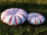 Amazing Jelly Roll Floor Pillows