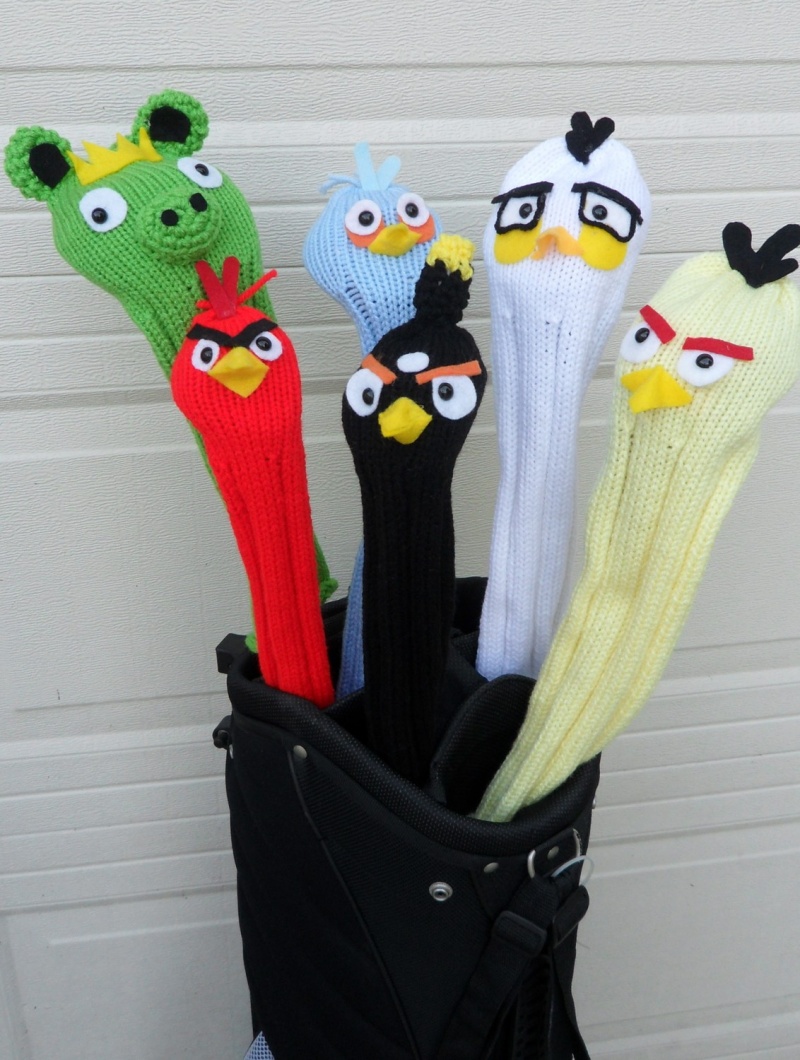 Angry Birds Golf Headcovers