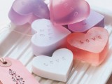 heart-shaped soap