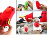 colorful cat toys