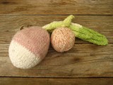 knitted fruit and veg toys