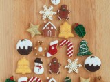 Christmas cookies advent calendar