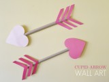 cupid arrow wall art