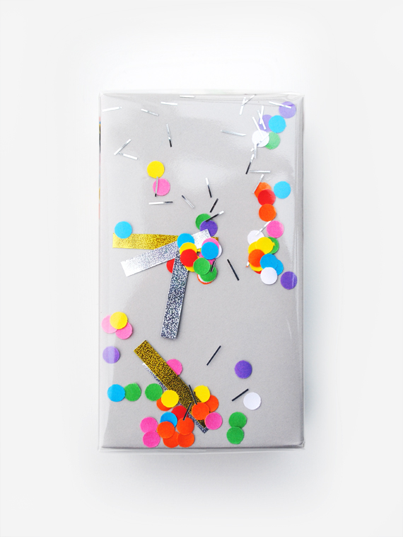confetti wrap (via minieco)