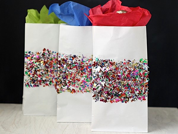 confetti gift wraps