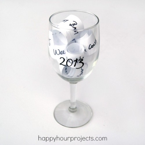 New Year wish glass (via happyhourprojects)